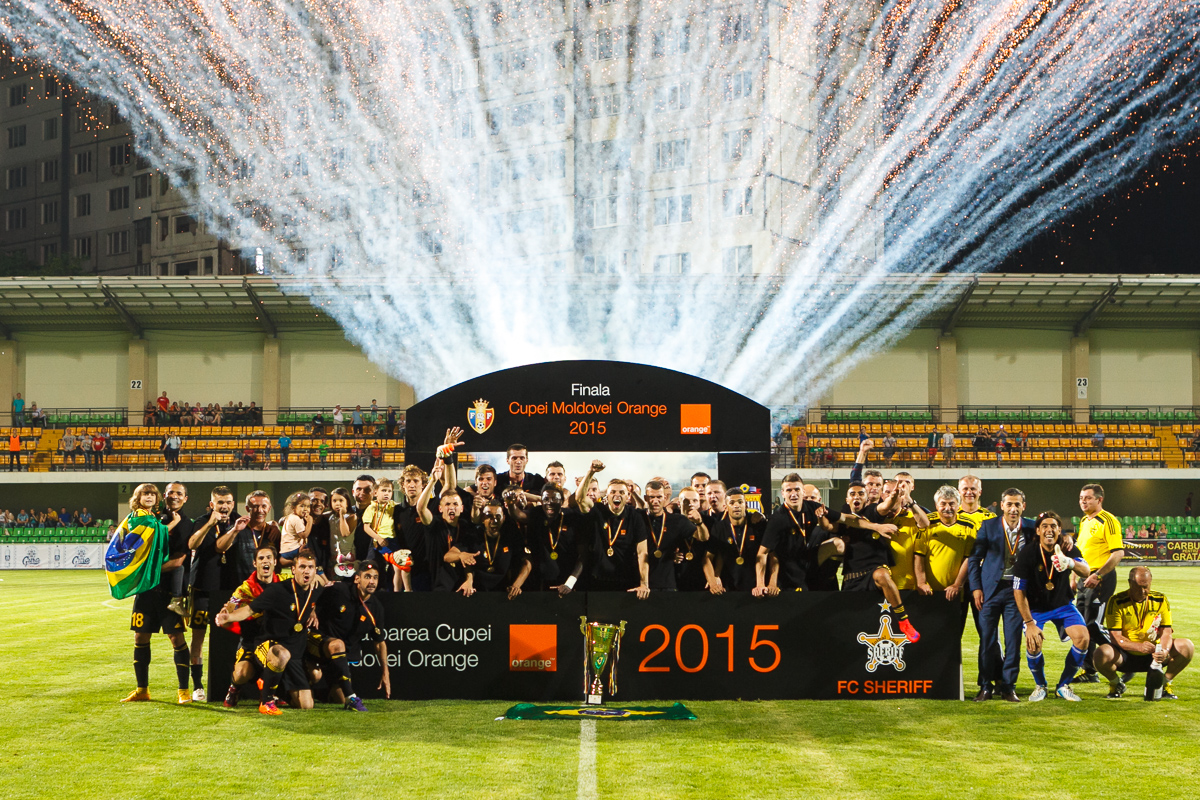 Sheriff Tiraspol had to content themselves with the Moldovan Cup in 2015