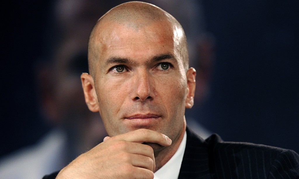 Real head coach Zinedine Zidane - Image via Guardian 