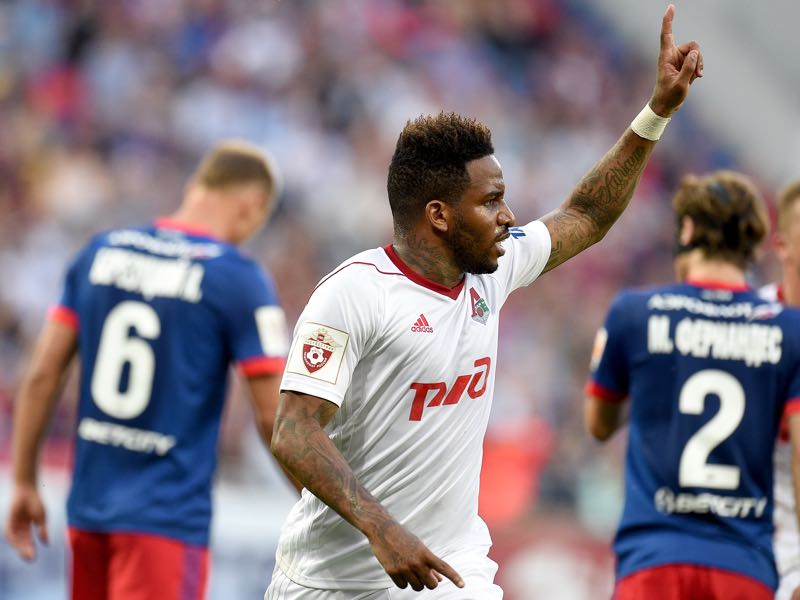 Jefferson Farfán will be the key player for Lokomotiv Moscow on Thursday. (Photo by Epsilon/Getty Images) 