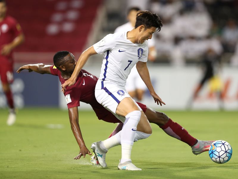 Heung-Min Son is South Korea's key player (KARIM JAAFAR/AFP/Getty Images)