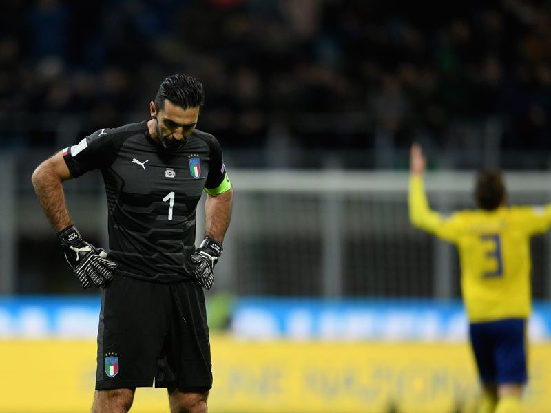 Gianluigi Buffon is one of eleven players to miss out on the 2018 FIFA World Cup. (Photo by Claudio Villa/Getty Images)