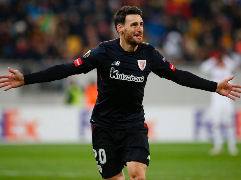 Aritz Aduriz will be Bilbao's player to watch. (ANATOLII STEPANOV/AFP/Getty Images)