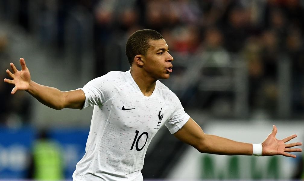 Kylian Mbappé was the man of the match. (FRANCK FIFE/AFP/Getty Images)