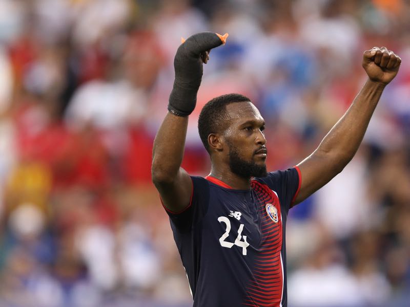 Kendall Waston will be tasked with keeping the backline together (Photo by Patrick Smith/Getty Images)