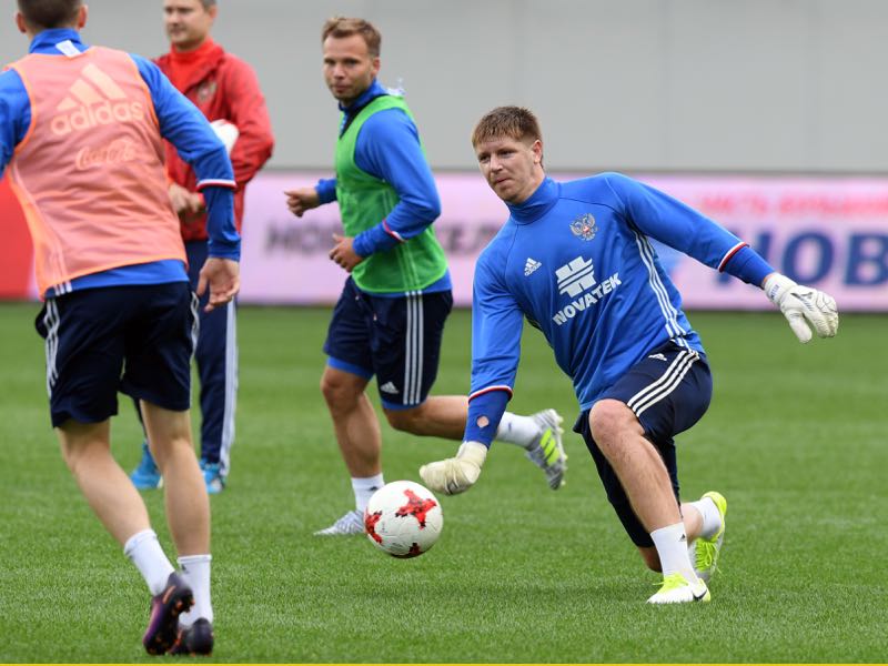 Aleksandr Belenov has featured for Russia in the past and will be one of the key players for Ufa in the up coming league season (NATALIA KOLESNIKOVA/AFP/Getty Images)