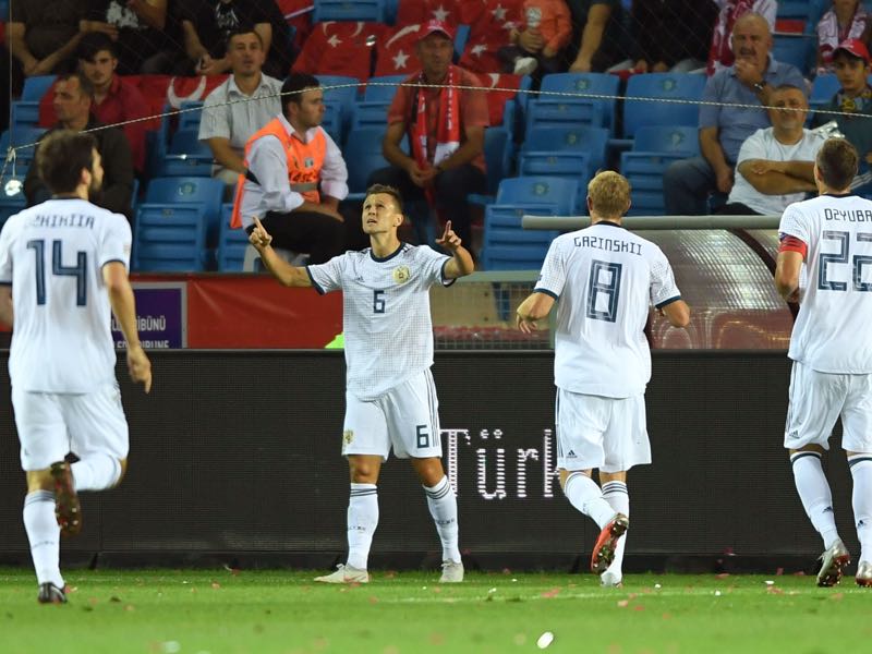 Russia has climbed 20 spots in the FIFA rankings (OZAN KOSE/AFP/Getty Images)